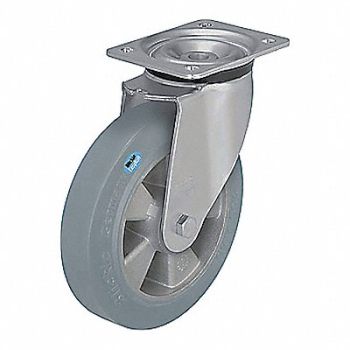 GRAINGER APPROVED Standard Plate Caster Swivel 550 lb., 454Y06