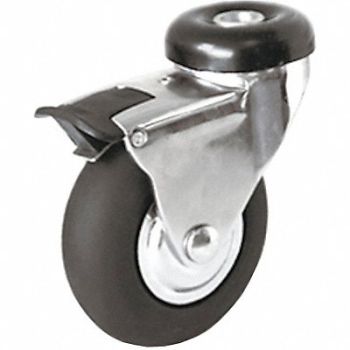 GRAINGER APPROVED General Purpose Bolt-Hole Caster 3, 454Y12