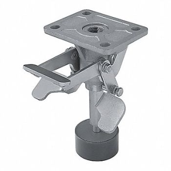 GRAINGER APPROVED General Purpose Floor Lock Steel, 454Y27