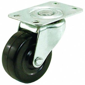 GRAINGER APPROVED Standard Plate Caster Swivel 120 lb., 454Y32