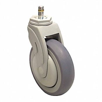 GRAINGER APPROVED Maintenance-Free Fric-Ring Stem Caster, 454Y38