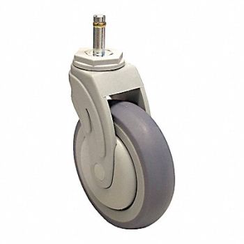 GRAINGER APPROVED Maintenance-Free Fric-Ring Stem Caster, 454Y40