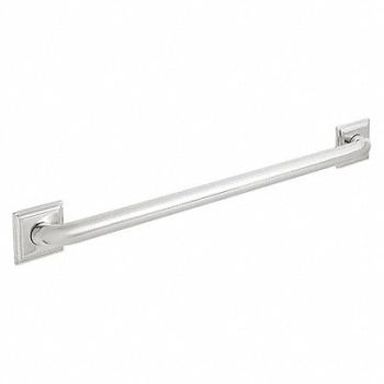 SPEAKMAN Grab Bar SS Polished Chrome 24 in L, 455D57