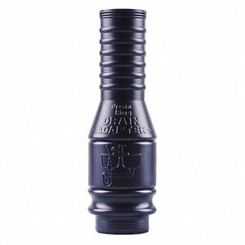 DRAIN KING Drain Adapter Plastic 10 L Blue, 455F34