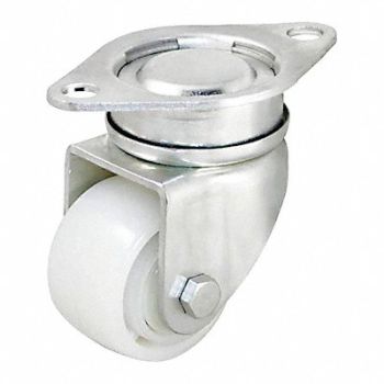 GRAINGER APPROVED Inverted-Mount Plate Caster Swvl 440 lb., 455T85