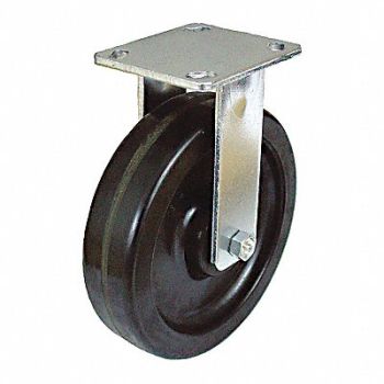 GRAINGER APPROVED Standard Plate Caster Rigid 800 lb., 455T92