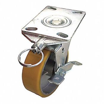 GRAINGER APPROVED Standard Plate Caster Swivel 700 lb., 455U01
