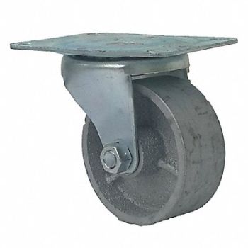 GRAINGER APPROVED Standard Plate Caster Swivel 300 lb., 455U12
