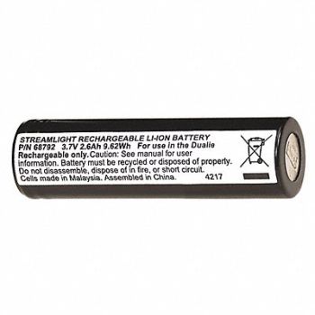 STREAMLIGHT Rechrg Batt Pack Lith-Ion 2600mAh Strmlt, 457A47