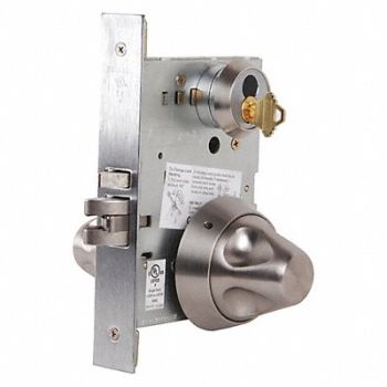 SCHLAGE Storeroom Lock SK1 Trim Stainless Steel, 457D11