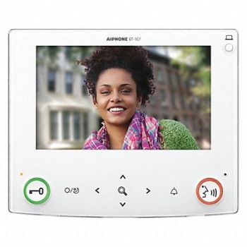 AIPHONE Video Tennant Station 7-7/8 W x 6-1/2 H, 457D88