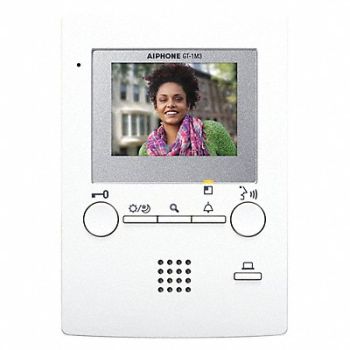 AIPHONE Video Tennant Station 4-15/16 W x 1 D, 457D90