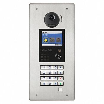 AIPHONE Video Entry Station 5-7/8 W x 12-55/64 H, 457D92