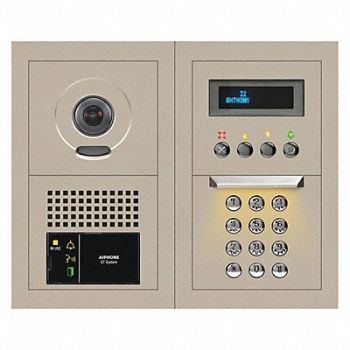 AIPHONE Video Entry System 10-5/8 W x 8-55/64 H, 457D97
