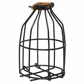 SOUTHWIRE Wire Guard 5in Black Steel, 458L15