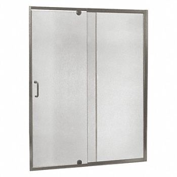 FOREMOST Shower Door Brush Nickel Pivot 69 in, 458N31
