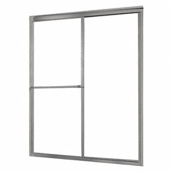 FOREMOST Shower Door Silver Dbl Slid 70 in, 458N55