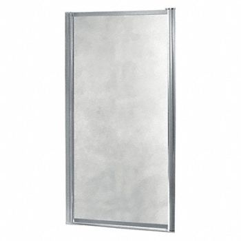 FOREMOST Shower Door Silver Pivot 65 in, 458N84