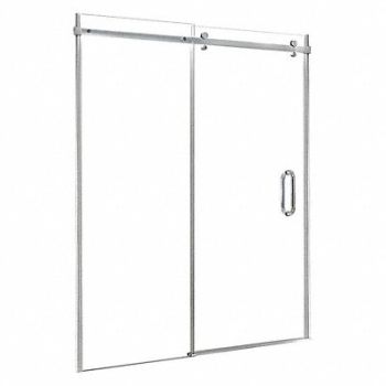FOREMOST Shower Door Silver Sngl Slid Door 76 in, 459V70