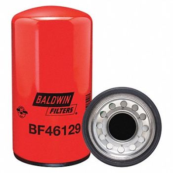 BALDWIN FILTERS Fuel Filter 4 Micron Rating 8-27/32 L, 458R44