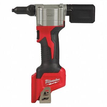 MILWAUKEE Rivet Tool 2000 lb Pulling Force 12VDC, 458T32