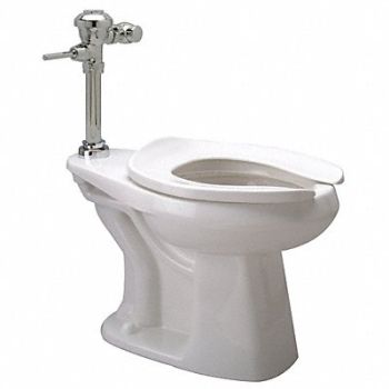 ZURN Flush Valve Toilet 10 Rough-In Floor, 45A131