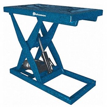BISHAMON Scissor Lift Table Cap 3000 lb 36x48, 45A266