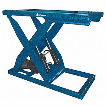 BISHAMON Scissor Lift Table Cap 5000 lb 48x72, 45A271