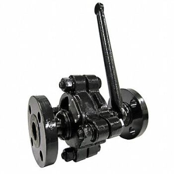 UNITED BRASS WORKS Gate Valve 2 in Flange Carbon Steel, 45A314