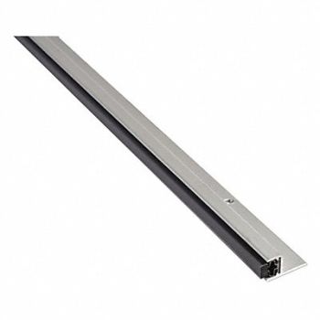NATIONAL GUARD Weatherstrip 3/16in. Vinyl Gray, 45AC94