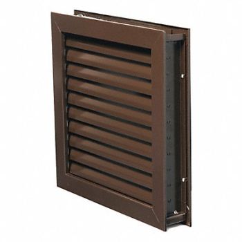 NATIONAL GUARD Fusible Louver Steel, 45AE57