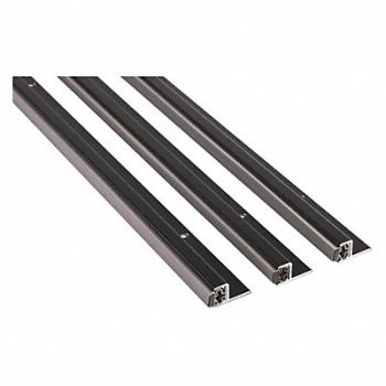NATIONAL GUARD Magnetic Seal Aluminum 1-1/4in.H, 45AD55