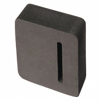 NATIONAL GUARD Door Hold Open Block Foam Rubber, 45AE38