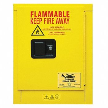 CONDOR Flammable Liquid Safety Cabinet 4 gal., 45AE90