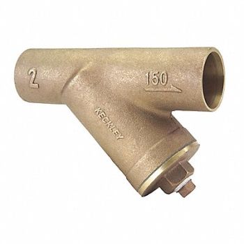 KECKLEY Y Strainer 3 3/8 H 20 mesh Bronze, 45AL80