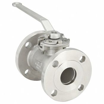 KECKLEY Ball Valve SS 150 lb Flange 2in 275 CWP, 45AK82