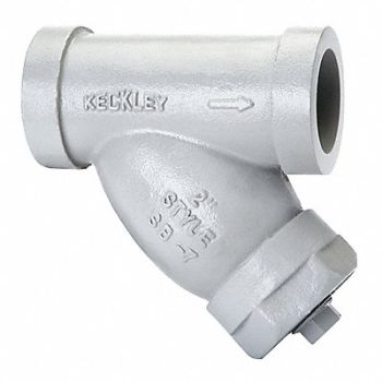 KECKLEY Y Strainer 5 H 0.062 Perf Carbon Steel, 45AM28