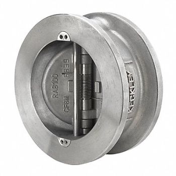 KECKLEY Wafer Check Valve 316 SS 3 Flange, 45AM31