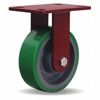 HAMILTON Kingpinless Plate Caster Rigid 1200 lb., 45AM82