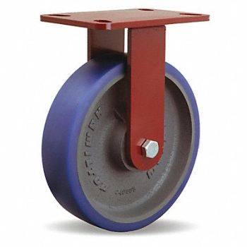 HAMILTON Kingpinless Plate Caster Rigid 1200 lb., 45AM83