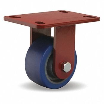 HAMILTON Kingpinless Plate Caster Rigid 600 lb., 45AN17