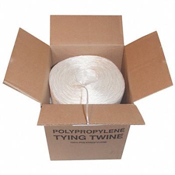 GRAINGER APPROVED Rope 4500ft Wht 25lb. Polyprpylne, 45AV53