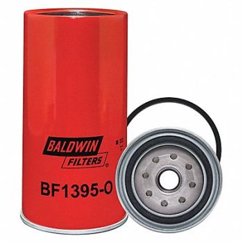 BALDWIN FILTERS Fuel/Water Separator 8-19/32x4-13/32 In, 45C031