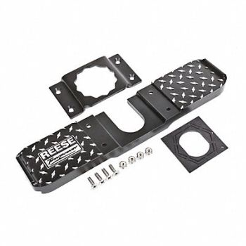 REESE Hitch Step 3 1/2 in Cast Aluminum, 45C148