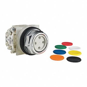 SCHNEIDER ELECTRIC Non-Illuminated Push Button Universal, 45C494