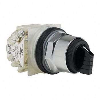 SCHNEIDER ELECTRIC Non-Illum Selectr Swtch 30mm 3 Pos Lever, 45C542