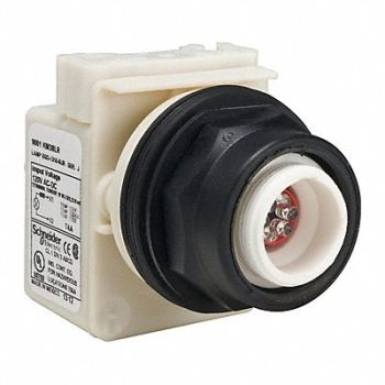 SCHNEIDER ELECTRIC Illum Push Button Operator 30mm Red, 45C597