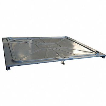 CORTECH Lid Gray Polypropylene 23 1/2 in, 45CC02