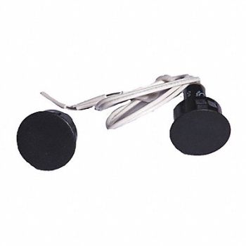 SECURITRON Door Position Switch Black Wood Doors, 45CF64
