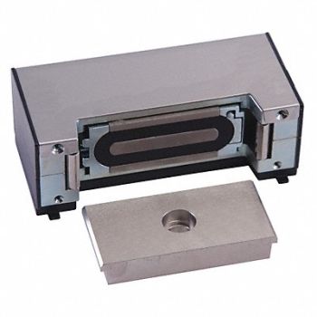 SECURITRON Electromagnetic Lock Steel Indoors Only, 45CF91